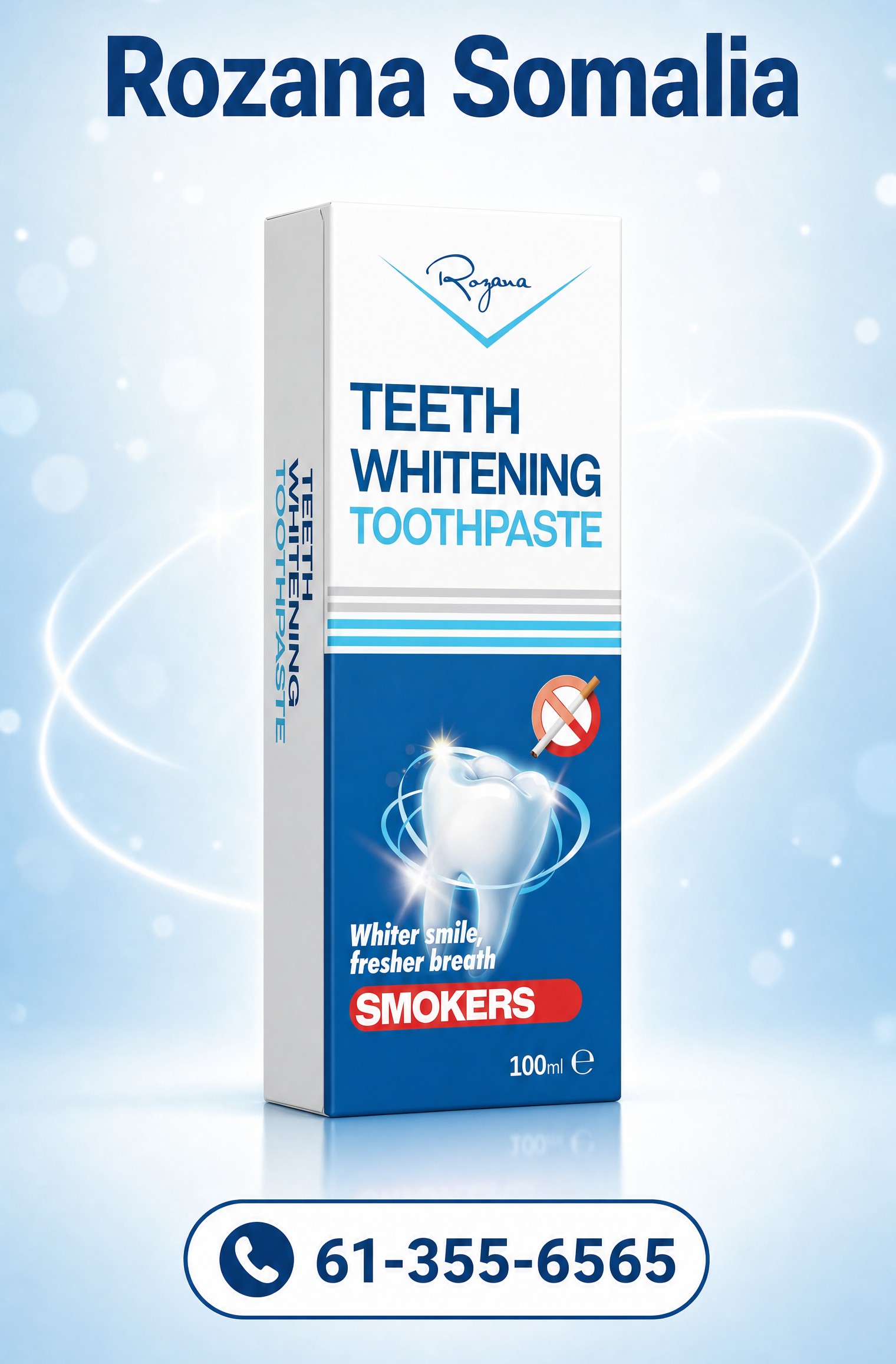 ROZANA TEETH WHITENING TOOTH PASTE