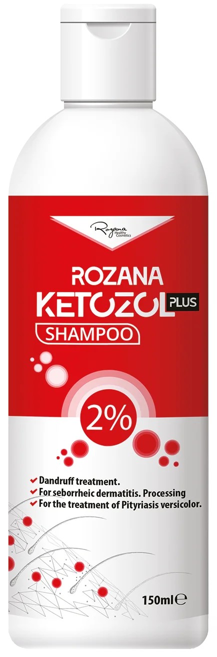 ROZANA KETOZOL PLUS 2% SHAMPOO