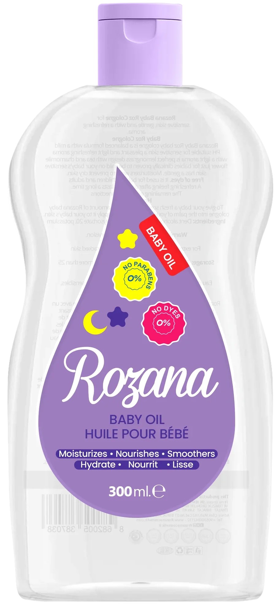 ROZANA BABY ROZ BABY OIL