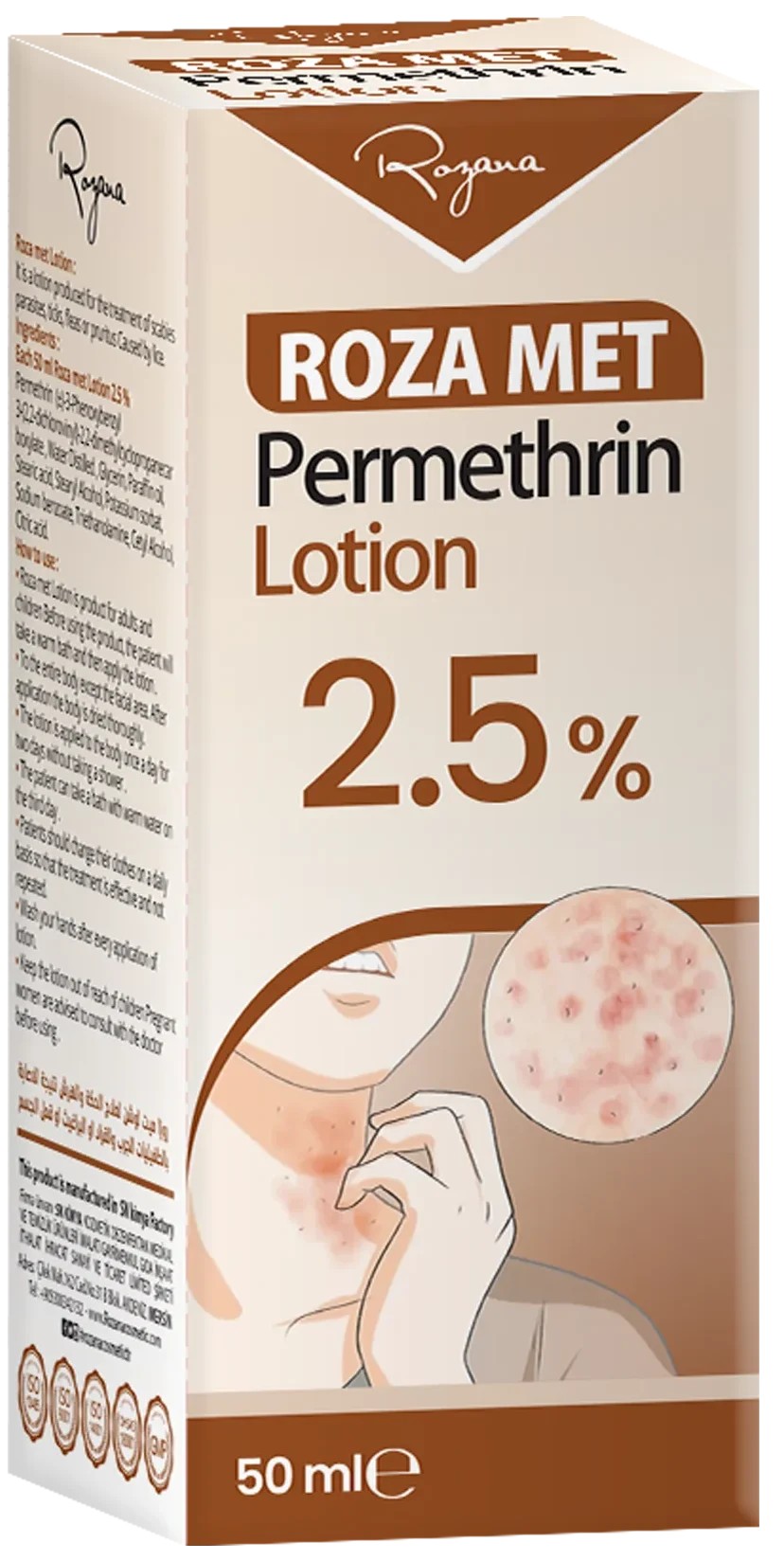 ROZANA ROZAMET 5% LOTION