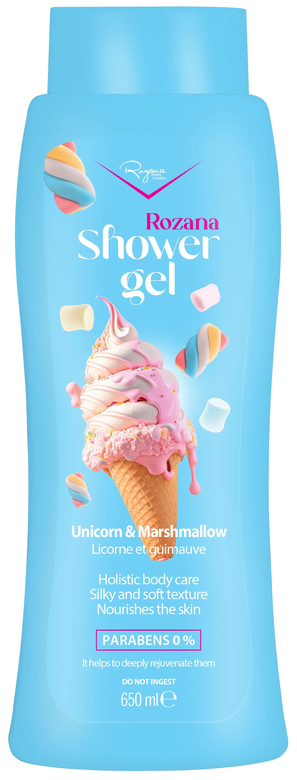 ROZANA SHOWER GEL UNICORN & MARSHMALLOW