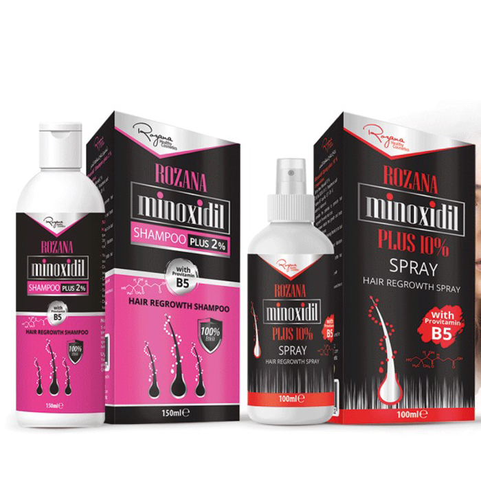 ROZANA HAIR SPRAY MINOXIDIL 10%